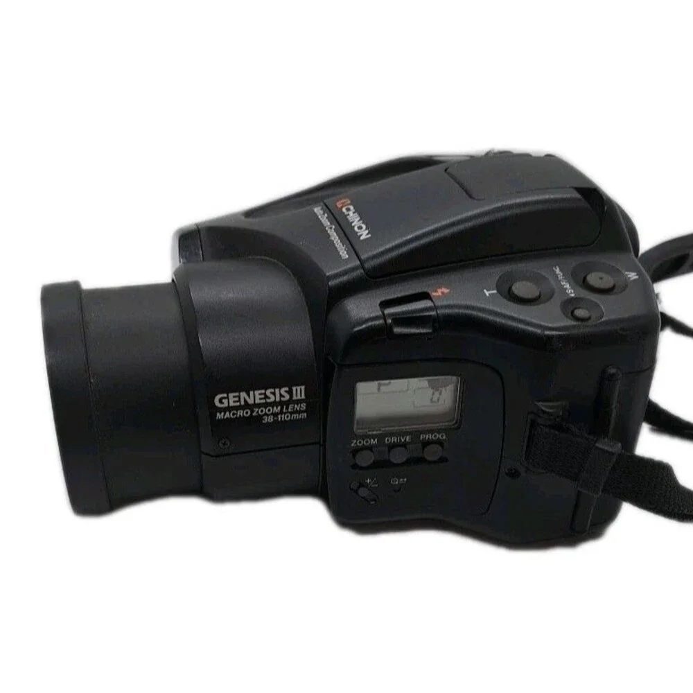 Chinon Genesis III 38-110mm Film Camera - Macro Zoom - Tested Works
